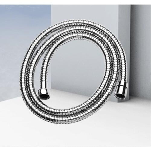 Brand bathroom accessories shower nozzle hose stainless steel anti scalding anti winding interface PVC hot and cold water pipe