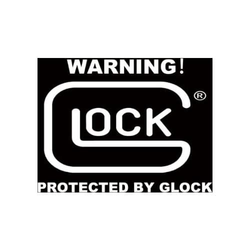 Flaglink 90*150cm Black Glock Flag Firearms Warning Protected