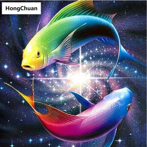 Koi Fish 5D DIY Full Square/Round Diamond Painting Diamond Embroidery Mural Diamond Cross Stitch Home Decoration Gift