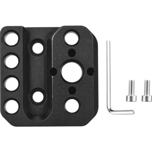 Monitor Mount Holder Mounting Plate with 1/4" Thread 3/8 Locating Hole Gimbal Assessories Replacement for DJI Ronin S & Ronin SC