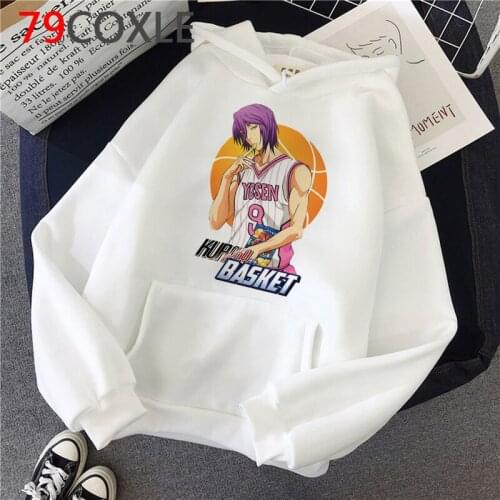 Kuroko No Basket hoodies male hip hop harajuku Korea printed male sweatshirts hoddies anime