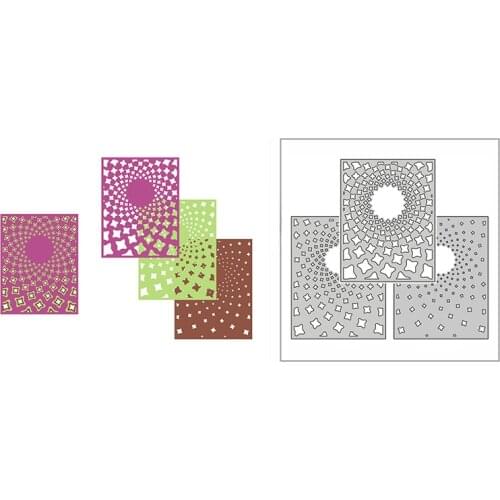 New 2021 Layering Christmas Stars Sky Plate Metal Cutting Dies for Scrapbooking and Card Making Decor Embossing Craft No Stamps