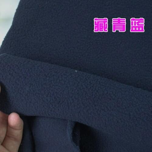 Navy Blue Polyester Polar Fleece Fabric anti-pilling one-side Fleece Fabric Handmade Fabric BY THE YARD FREE SHIPPINHG