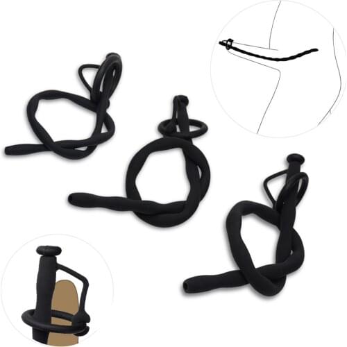 30/35cm Urethral Dilators Soft Silicone Urethra Catheter Sex Toys for Men Penis Plugs Masturbator Urethral Sounds Tube Sex Shop