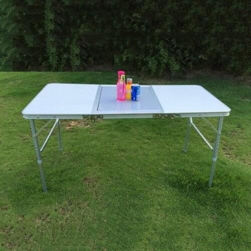 High Quality Portable Mini Outdoor Folding Table Desk Aluminium Alloy Ultra-light Durable Foldable Table for Camping Picnic BBQ