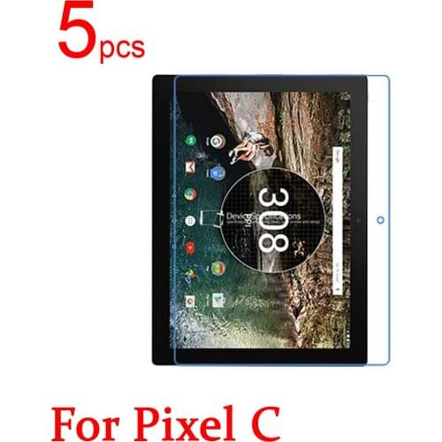 5pcs Ultra Clear/Matte/Nano anti-Explosion LCD Screen Protector Film Cover For Google Pixel C Nexus 10 Protective Film + Cloth