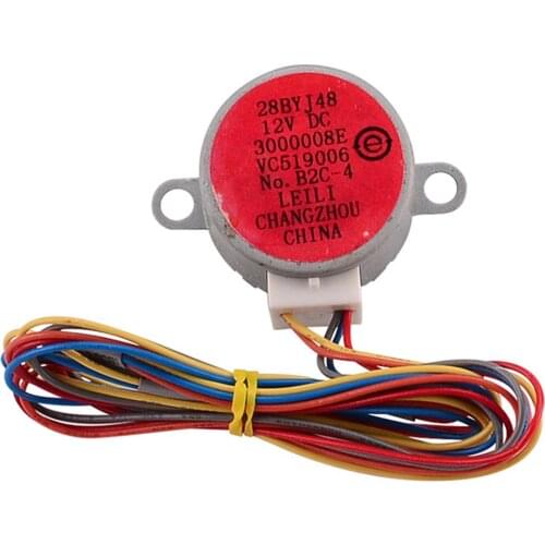 Air-conditioning accessories swing leaf synchronous motor for 28BYJ48 3000008E Gear stepper motor 5 Wire 12V DC