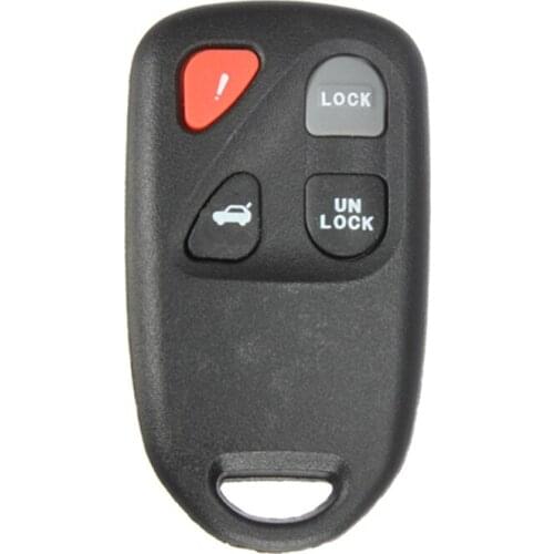 313.8 MHz 4 Buttons Car Remote Control Keys Fob Clicker KPU41805 with ID 46 Chip Keyless Entry Transmitter for Mazda 6 2003-2006