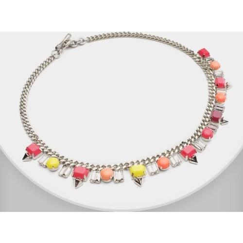 N37 bohemian ethnic necklace jewelry for women accessories chian necklace fahion dropshipping