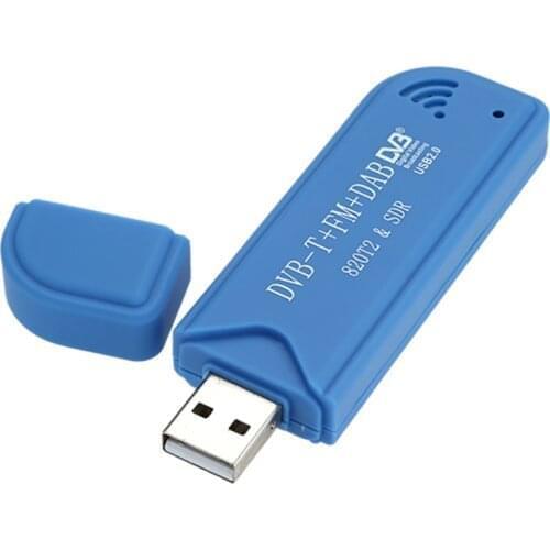 DVB-T+DAB+FM RTL2832U+R820T2 Support SDR Tuner Receiver Mini Portable Digital USB 2.0 TV Stick