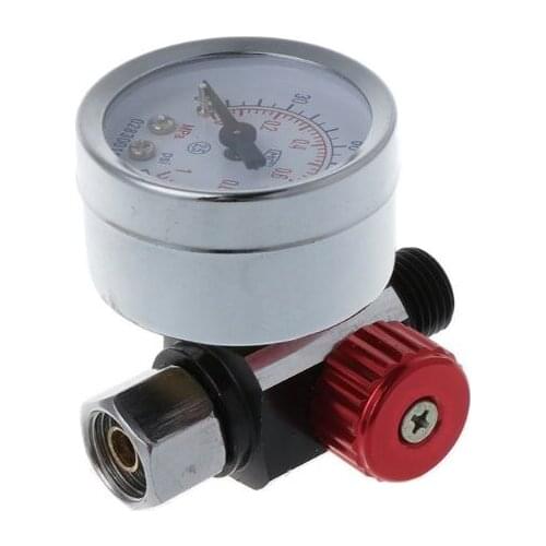 Paint Spray Gun Air Pressure Regulator Controller Compatible Gauge Car Auto Repair Painting Tools Sprayer Accessories Pneumatic