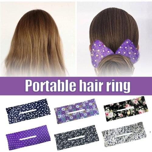 Deft Bun for Hair 1/6pcs Girls Hair Bun Maker French Twist Hairstyle Donut Bun Former Maker Hairstyle Must-haves Tool SK88