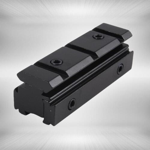 Lot 11mm Dovetail Rail to 20mm Weaver Rail Converter Scope Mount Rifle Base With Three Dovetail Rails