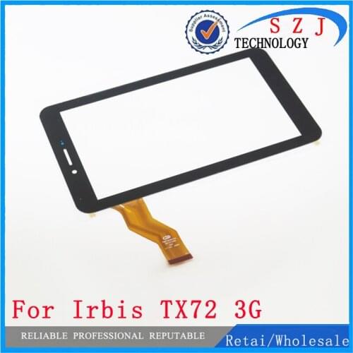 Original 7'' inch Irbis TX72 TX72 3G Touch Screen Digitizer Glass Touch Panel Sensor replacement Free Shipping 10pcs/lot