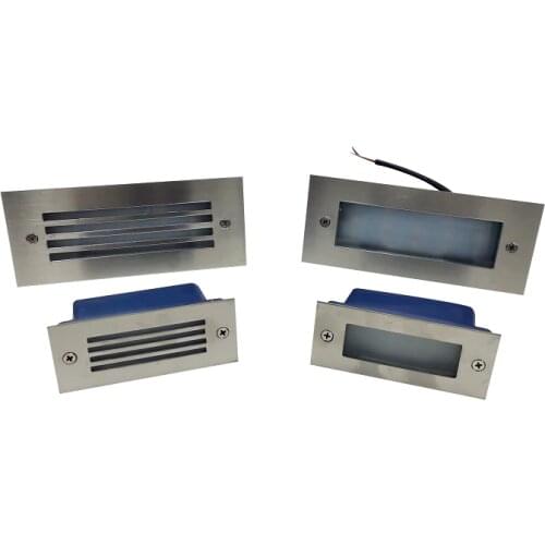 IP65 Underground light 12 LED 15 LED Stair Light Step Light Recessed buried lamp indoor outdoor Staircase Step lights 85-265V