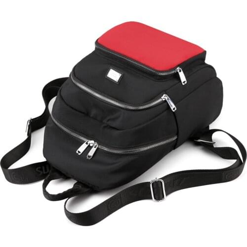 Fashion Multi-pocket Women Backpack Large Capacity Durable Fabric A4 School Backpack Pretty Style Girls Shopping Travel Backpack