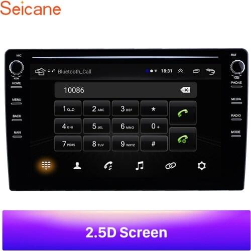 Seicane Android 8.1 Quad Core Universal Double 2Din Car Audio Stereo GPS Navigation Radio Kits Car Multimedia Player 10.1 inch
