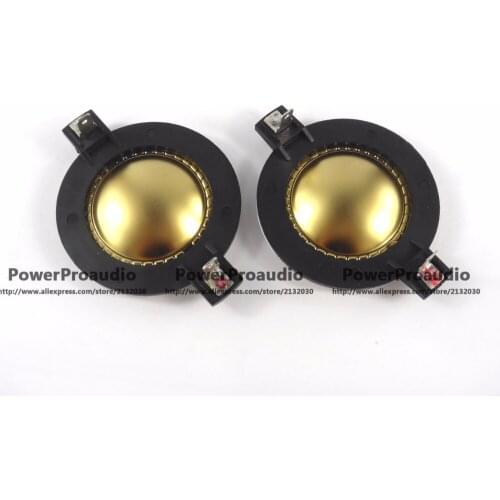 2PCS Replacement Diaphragm For RCF M81 for N450 & EAW 15410081 SRM450 Horn Driver Gold Titanium