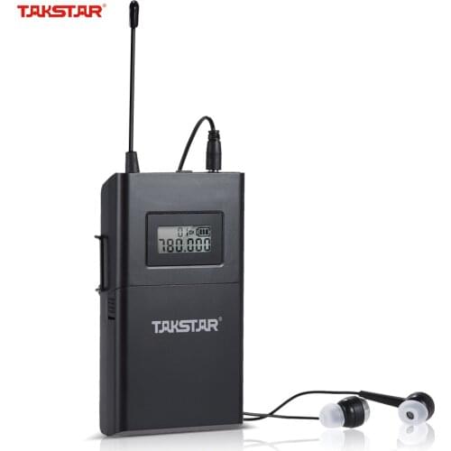 TAKSTAR WPM-200R Single Receiving With Earphone Professional Wireless Stage Monitoring Systems Receiver Not Include Transmitter