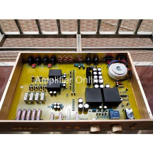 1PCS New Repeated Engraving Switzerland FM255 Circuit Hi-End Preamplifier Power Amplifier AP06