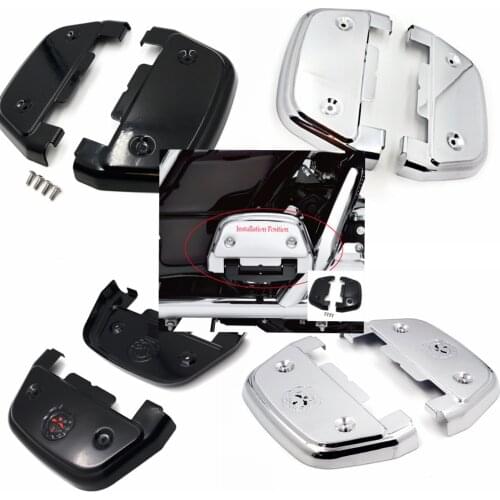 Aftermarket free shipping Passenger Footboard Cover For 2006-later Dyna/ 1986-later FL Softail/ 1987-later Touring and Trike CD