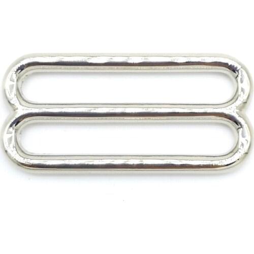 ZENTEII Metal 8-Shaped Lingerie Adjustable Sewing Bra Rings Buckle Round Triglides Webbing Slides for Leather Craft Strap Ribbon