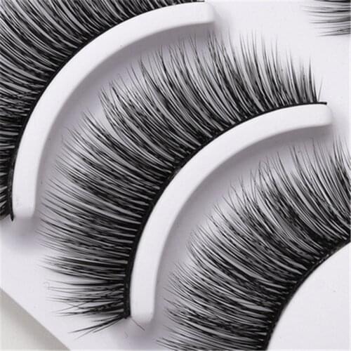 10pairs Eyelashes 3D Multilayer Lashes Natural long False Eyelashes Handmade Reusable Eyelashes Extension for Makeup