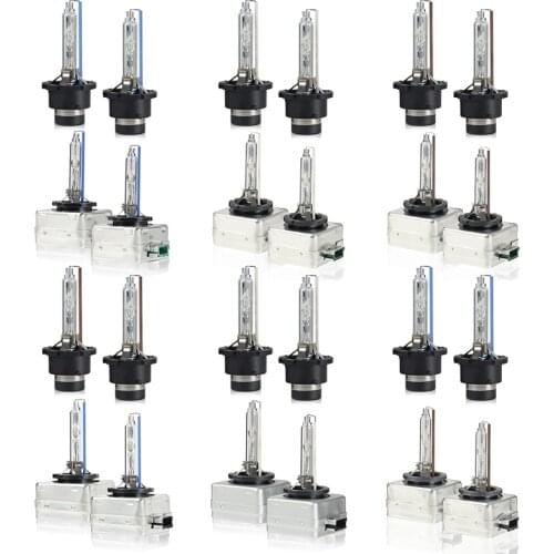 2PCS Xenon Car Headlight Bulbs D1S D2s D3S D4s 35W Xenon Standard HeadLamp 4300k 6000k 8000k Bulb Headlight 4300K/6000K/8000K