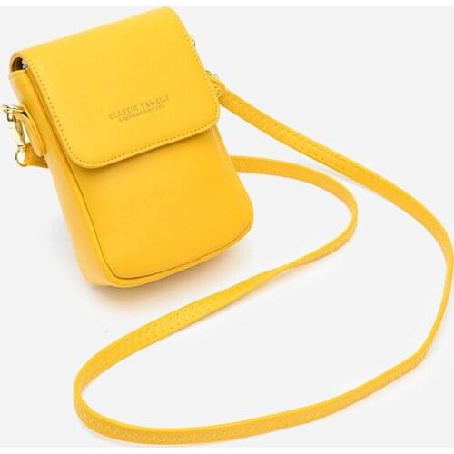 2021 Summer Mini Crossbody Shoulder Bag Women PU Leather Cell Phone Pocket Ladies Purse Clutch Wallets Red Hasp Handbags Female