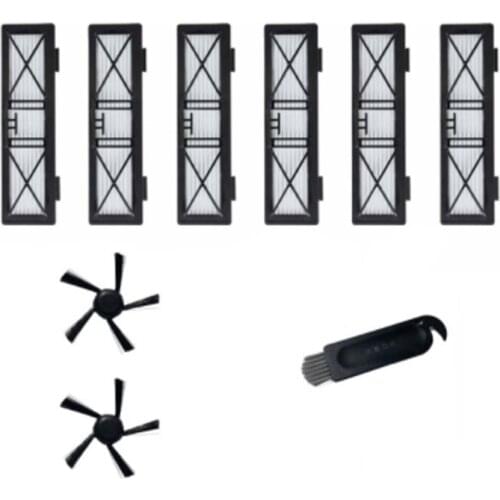 5-Arm Side Brush HEPA Filter for Neato Botvac D7 D3 D4 D5 D6 Connected D70-D85 Spare Parts Vacuum Accessories