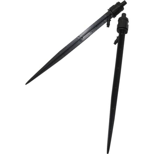 50Pcs Adjustable 7.5mm To 4/7mm Hose Interface Sprinkler Brackets Holder Garden Water Irrigation Pipe Nozzles Connection Fitting