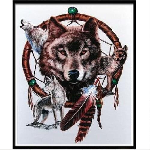 Wholesale DIY 5D Diamond Painting Partial Drill Cross Stitch Diamond Embroidery Home decoration