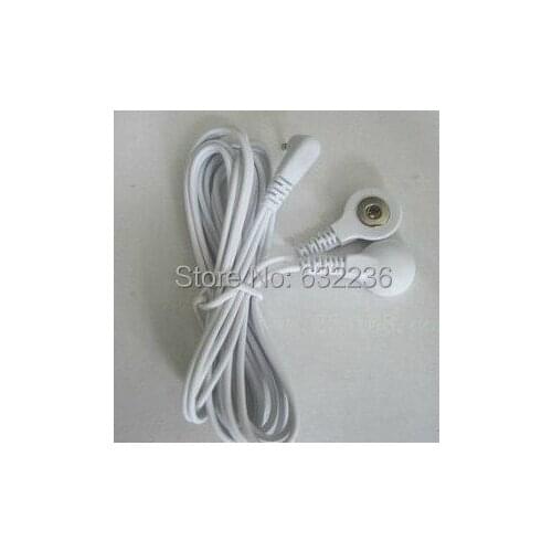 DHL freeshipping 1000pcs/lot DC2.5MM 2 way electrode wires /cable for digital therapy machine ,tens machine ,slimming massager