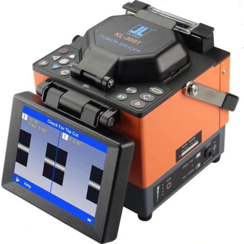 JILONG KL-300T FTTx Fusion Splicer fusion splicing machine with Fiber Cleaver with Cleaver Core Aliginment