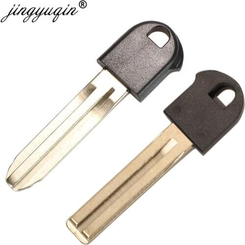 Jingyuqin New Key Fob Blade For Toyota Prius Hybrid Smart Remote Emergency Blank Insert