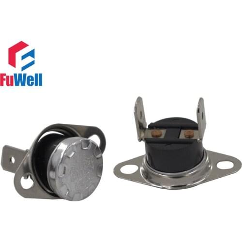 Normal Open NO) KSD301 45-100 degrees Celsius 45-100 C Temperature Controlled Switch Thermostat 250V 10A Corner Angle