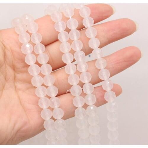 New Style Natural Stone Beads Section Moonstone Loose Bead 8 MM For Jewelry Making DIY Necklace Earrings Accessory