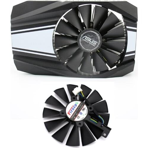 New 95mm FDC10U12D9-C PLD10010B12HH For Asus PH-GTX1660Ti-O6G 6G GTX1660Ti 6G DDR6 RTX 2060-6G Grap video Cooling fan