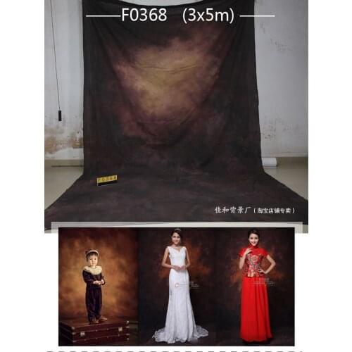 Professional 3x5m tie tyed Muslin fantasy Photography Backdrops,Idea backdrop photo background for wedding,family,pets F0368