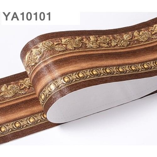 Baseboard Self-Adhesive Wall Sticker Waterproof Anchor Line Decorative Corner Package Border Color Waveguide Line Wall Tile Stic