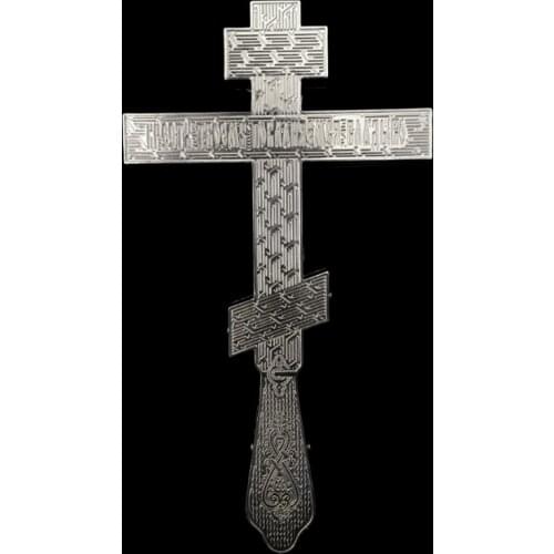 Christ Jesus Cross Crucifix Suffering Statue Orthodox Hand Holding Catholic Religious Prayer Church Decoration