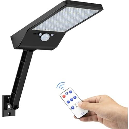 LED Solar-path-wall-Lights Garden-street-lamp Outdoor Motion Sensor Security IP65 Waterproof Motion Sensor remote control#1