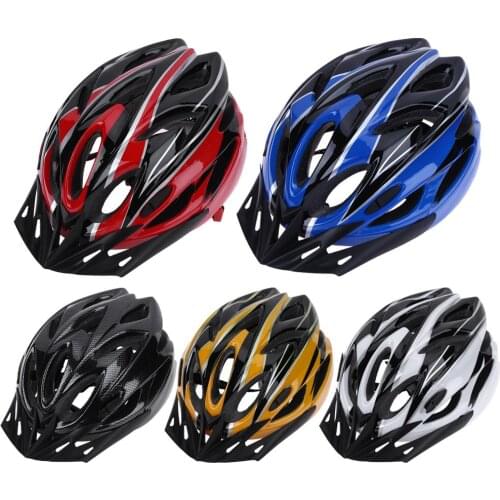 Unisex Bicycle Cycling Helmet PC+EPS Ultralight 18 Air Vents Bicycle Cycling Helmet Riding Gear Cycling Safely Cap