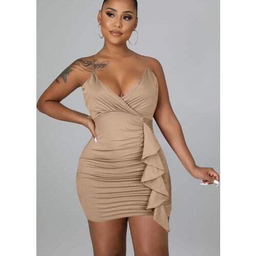 Wishyear Solid Summer Dresses