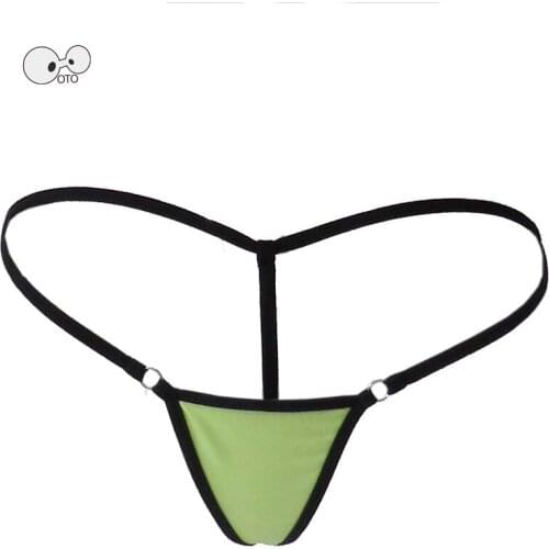 Women Sexy Thong Bikini Panties Hot Erotic String Mini G Strings Micro T Back Beach Bathing Suit Briefs Sex Underwear Lingeries