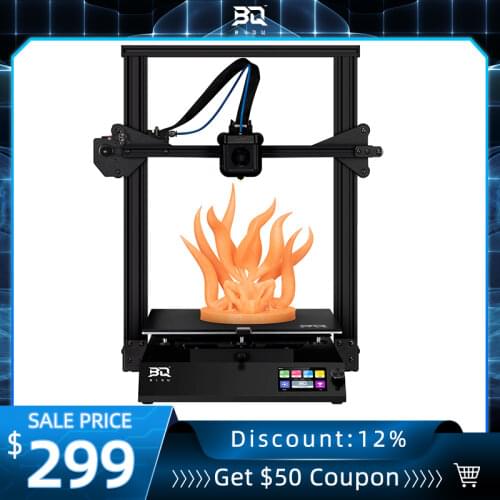 BIQU B1 SE PLUS 3D Printer Upgrade 32Bit Control Board Full Metal Extruder With TMC Drive Automatic Leveling DIY 3D Drucker Kit