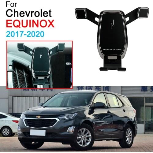 Car Mobile Phone Bracket Air Vent Mount Call Phone Holder Support for Chevrolet Equinox Accessories 2017 2018 2019 2020