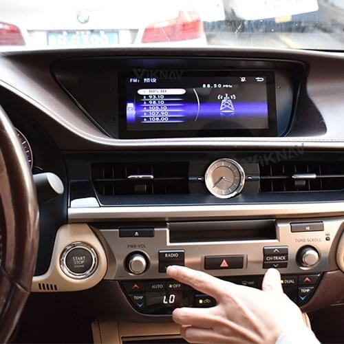 Car gps navigation multimedia player for lexus es250 es300 2013-2017 android car radio auto audio tape recorder autoradio