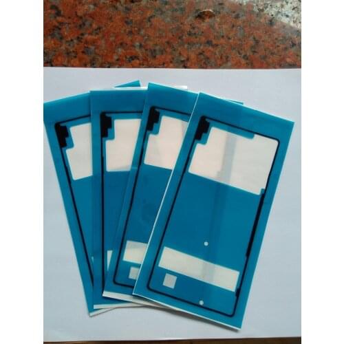Free Shipping 50PCS/LOT Original New Rear Back Battery Door Gule Sticker Adhesive Tape For Sony Xperia Z4 Z3X Z3+ Replacement