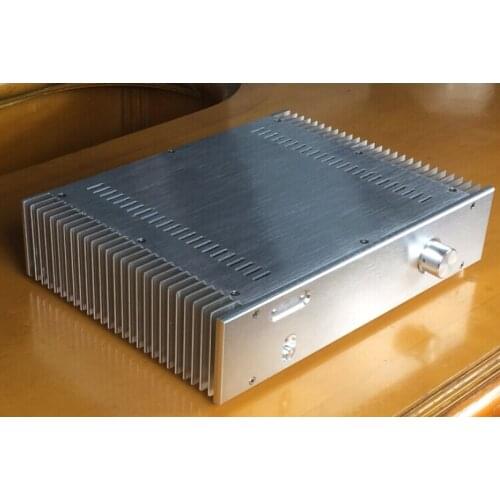 BZ3608A New silver aluminum amplifier chassis power amplifier box/ preamplifier chassis